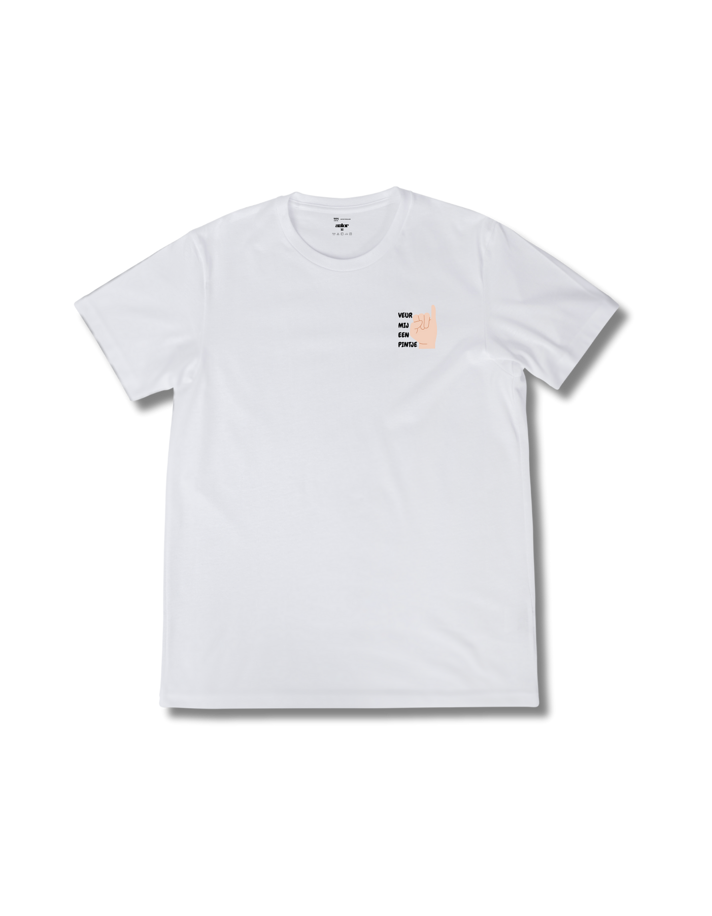 VEUR MIJ EEN PINTJE T-SHIRT WHITE