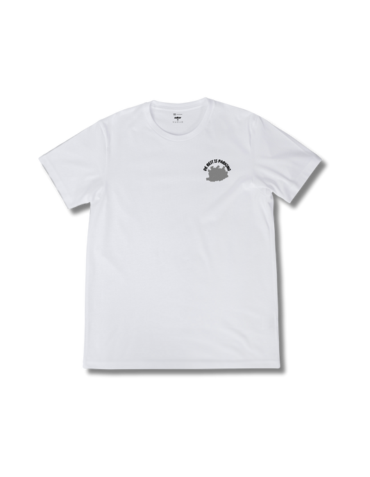 DE REST IS PARKING T-SHIRT WHITE